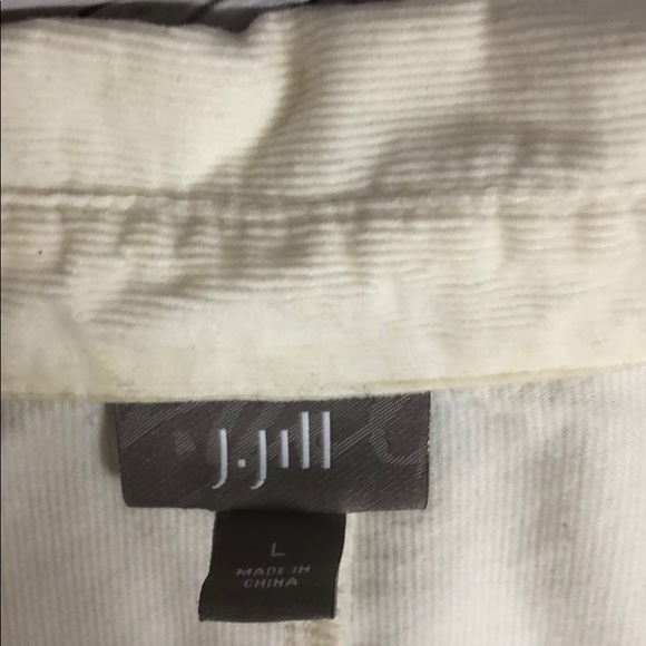 💼📁 J. Jill Off white corduroy tunic 💼📁 - Picture 6 of 6